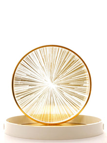 Rising Sun Serving Tray - Set Of 2