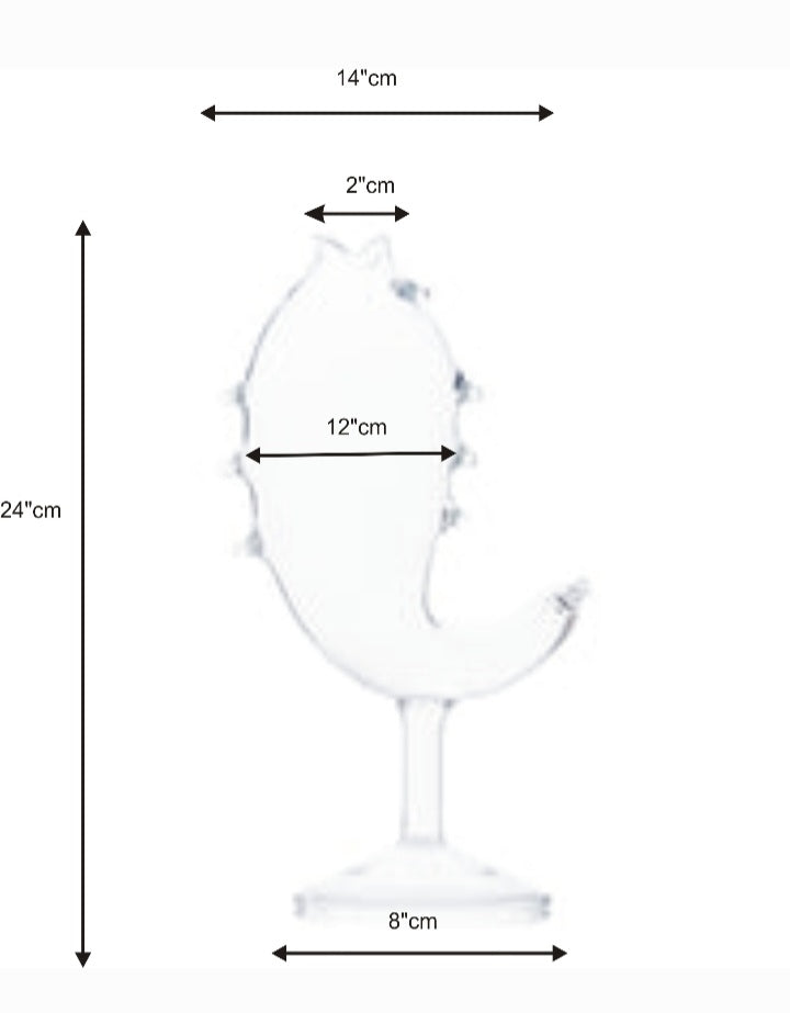 Ocean Fishes Designer Glass _ 350ml