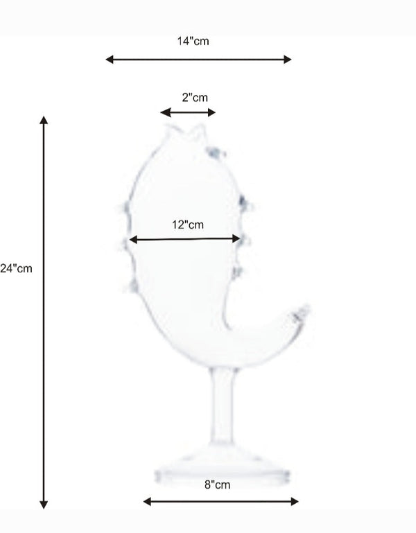 Ocean Fishes Designer Glass _ 350ml