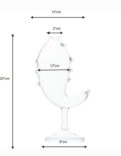 Ocean Fishes Designer Glass _ 350ml