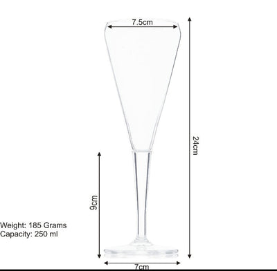 Vintage Affair Designer Glass | 150ml | Set of 2,4,6