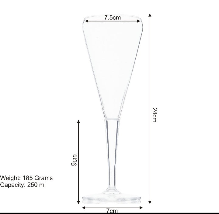 Vintage Affair Designer Glass | 150ml | Set of 2,4,6