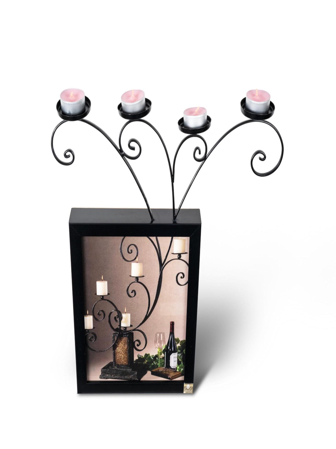 Romance Multi Candle Wall Art