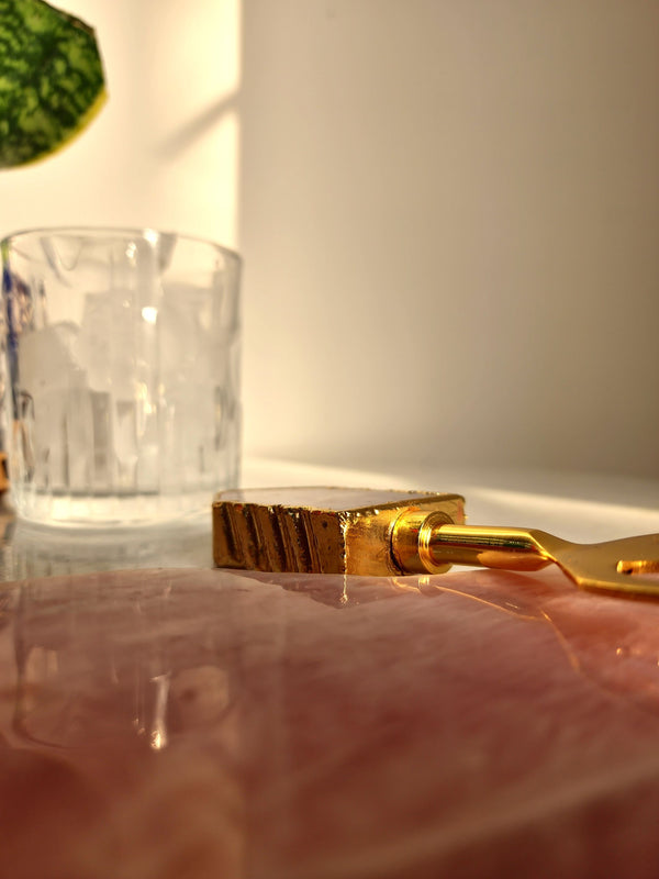 Bottle Opener - Rose Quartz Bar Essential