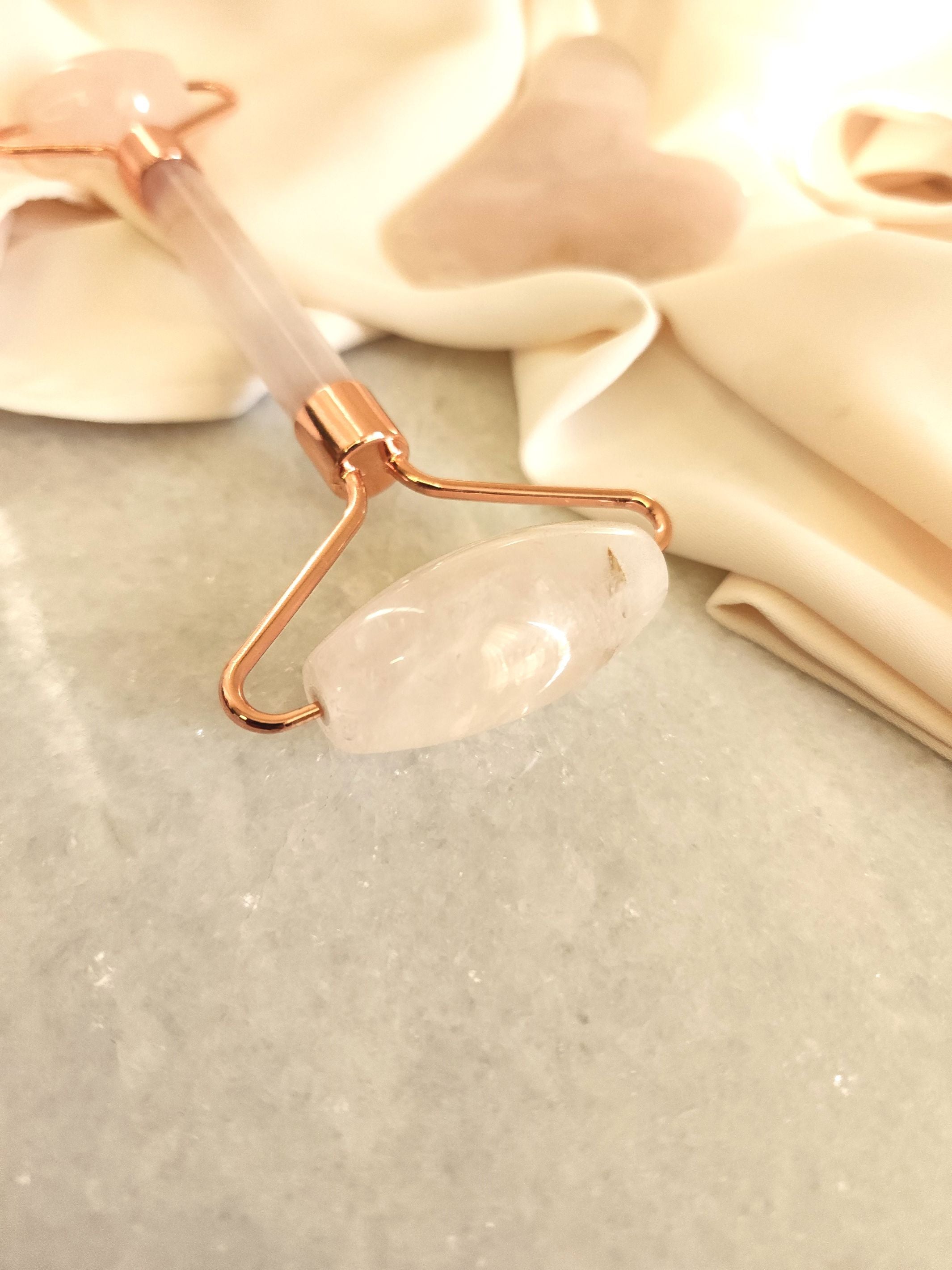 Face Roller - Rose Quartz