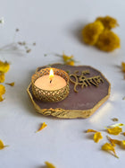 Jai Shree Ram Tea Light Candle Holder Set of 2