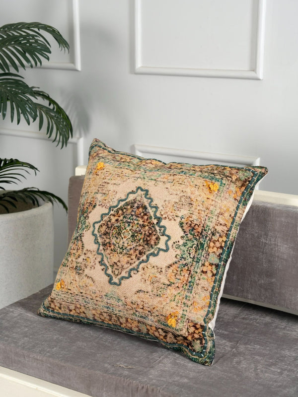Embroidered Cushion Cover - Rosena