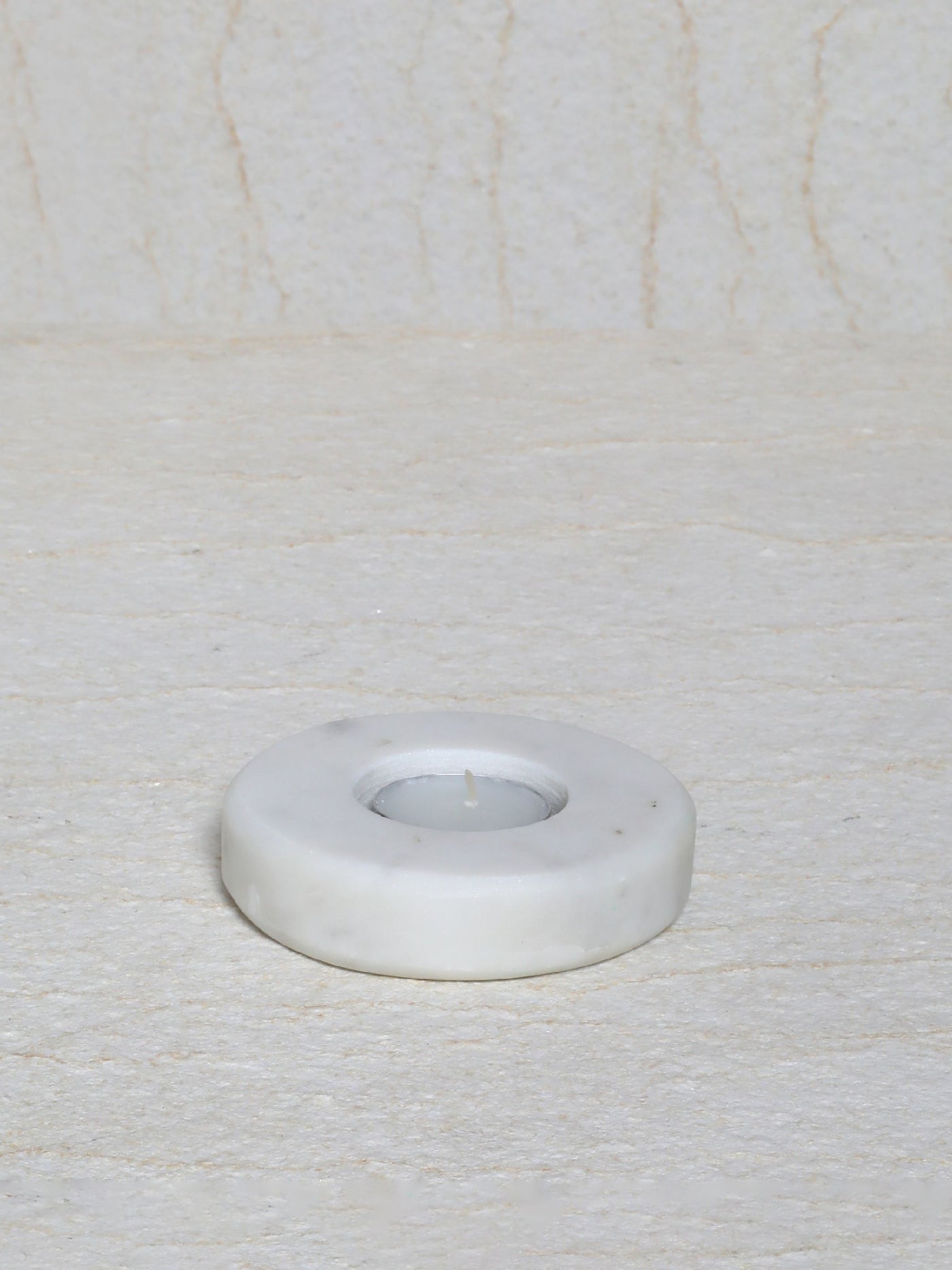 Round Marble Tealight Holder