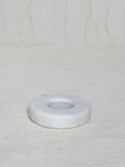 Round Marble Tealight Holder