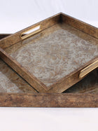 Royal Serving/Vanity - Set Of 2