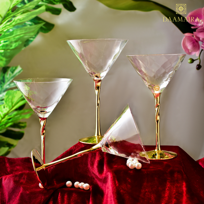 Royale Set Of 4 Martini Glasses