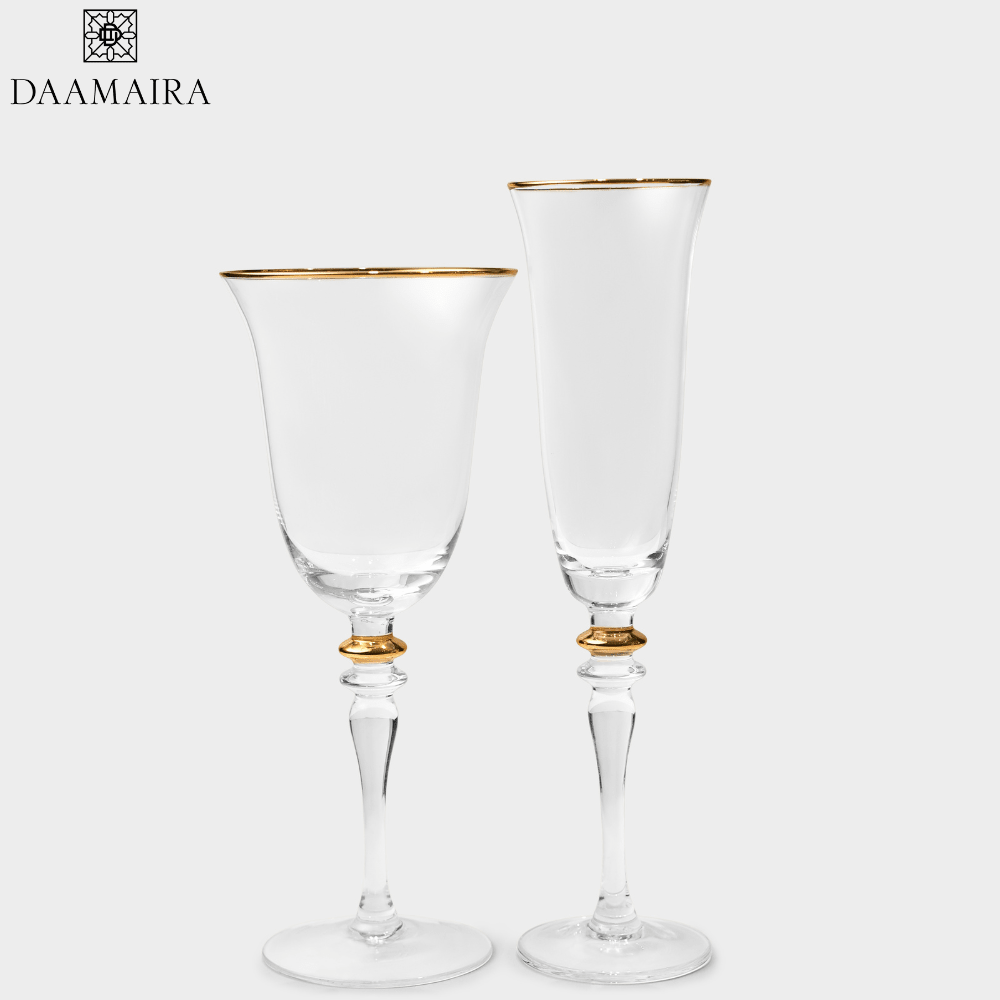 Royale Set Of 4 Wine Glasses with Gift box