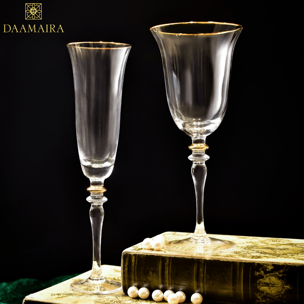 Royale Set Of 4 Wine Glasses with Gift box