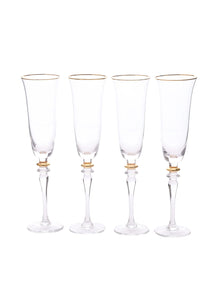 Royale Set Of 4 Champagne Flutes