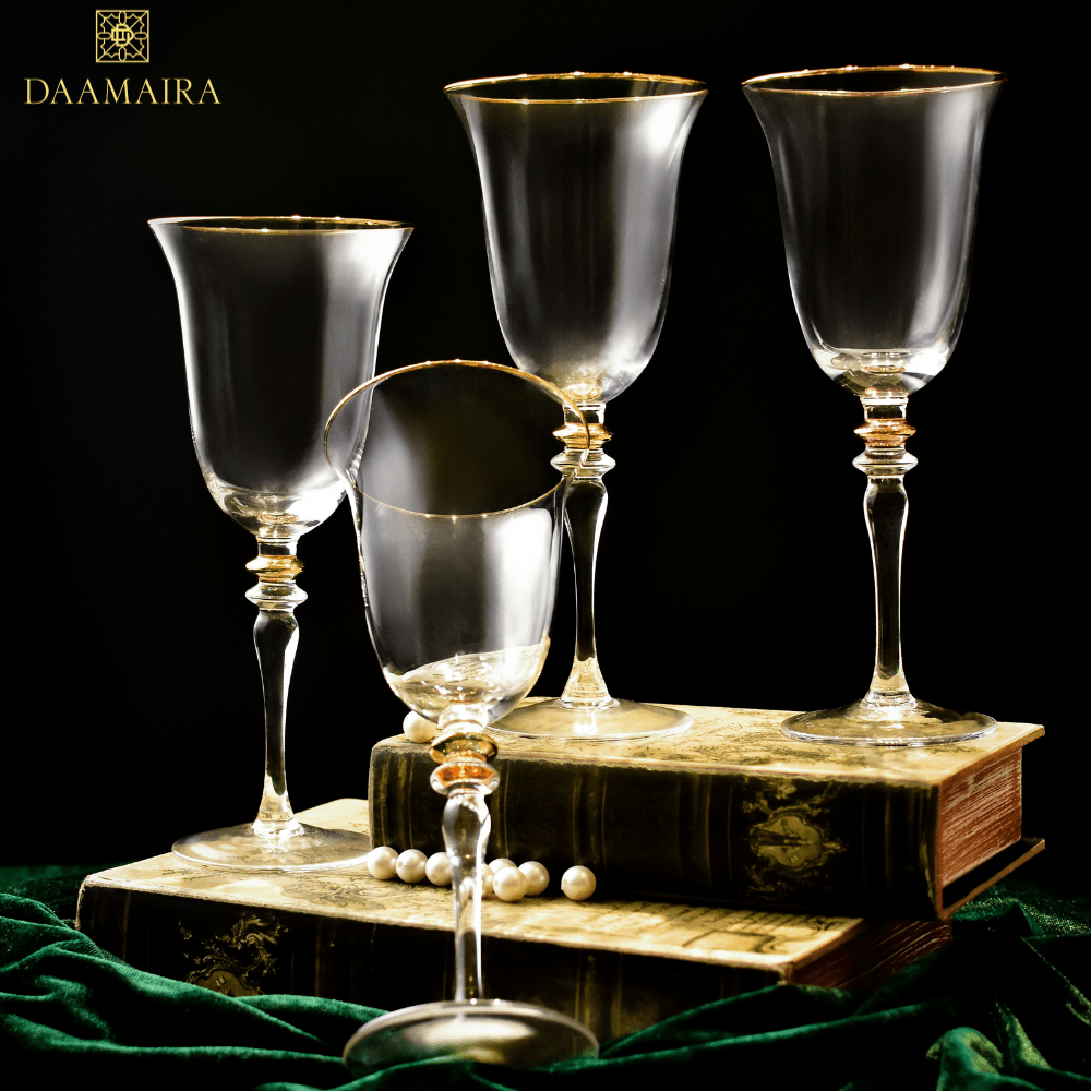 Royale Set Of 4 Wine Glasses with Gift box