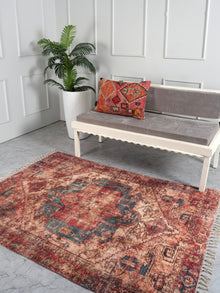 Printed Chenille Rug - Ruby Rose