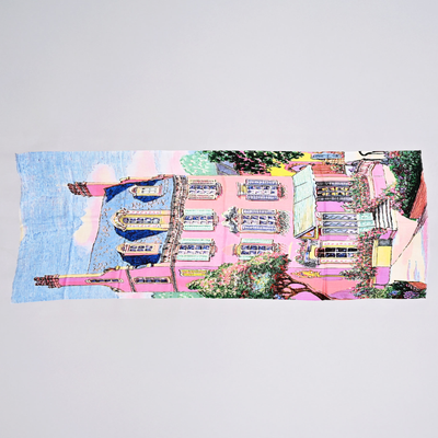 Mediterranean Mornings Bamboo Modal Stole