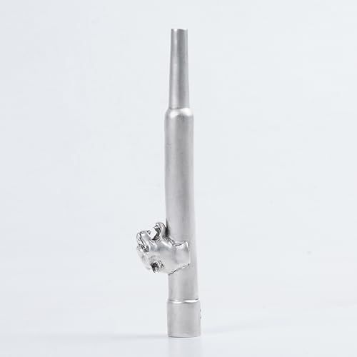 Panther Head Hookah Tip/hookah Mouthpiece in Silver Plating
