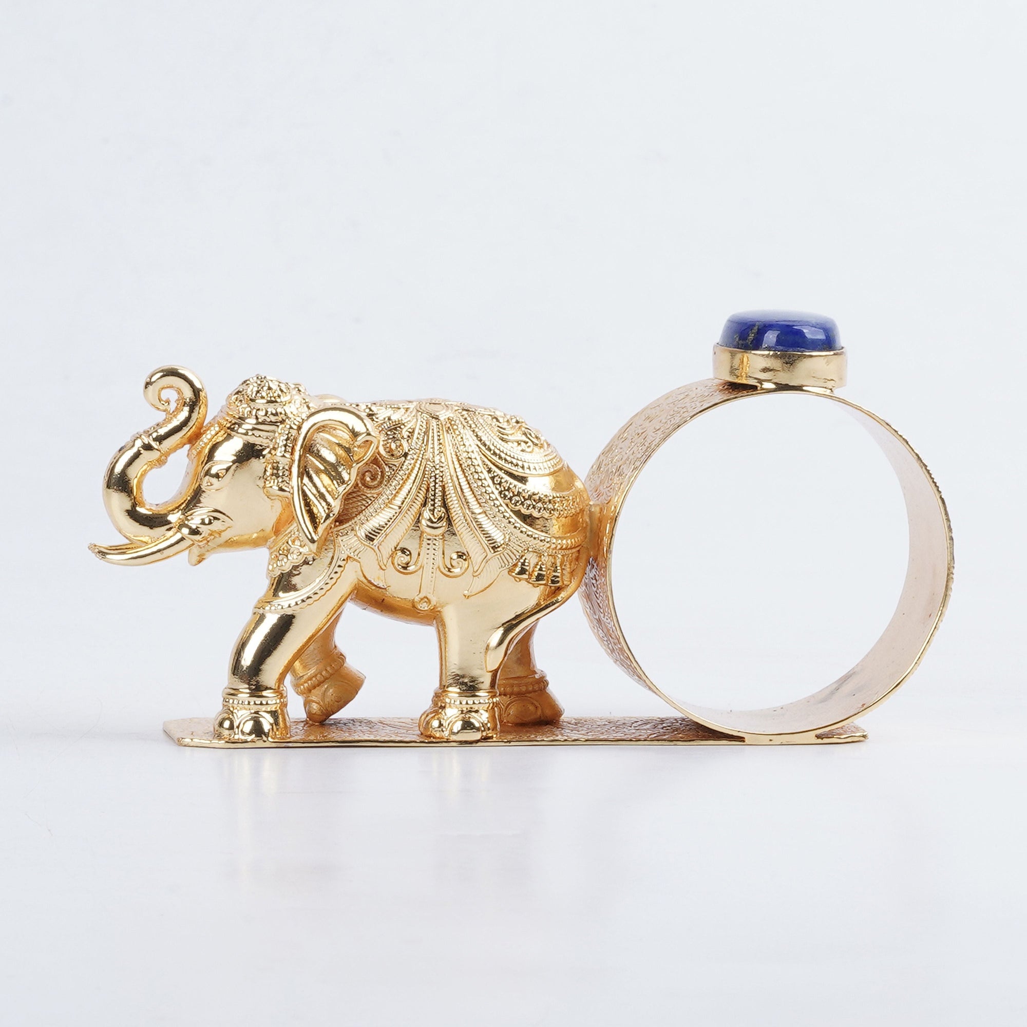 Elephant Napkin Rings (Gold)