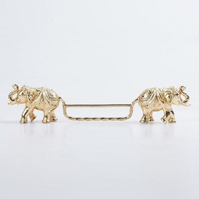 Carved Elephant Spoon Rest