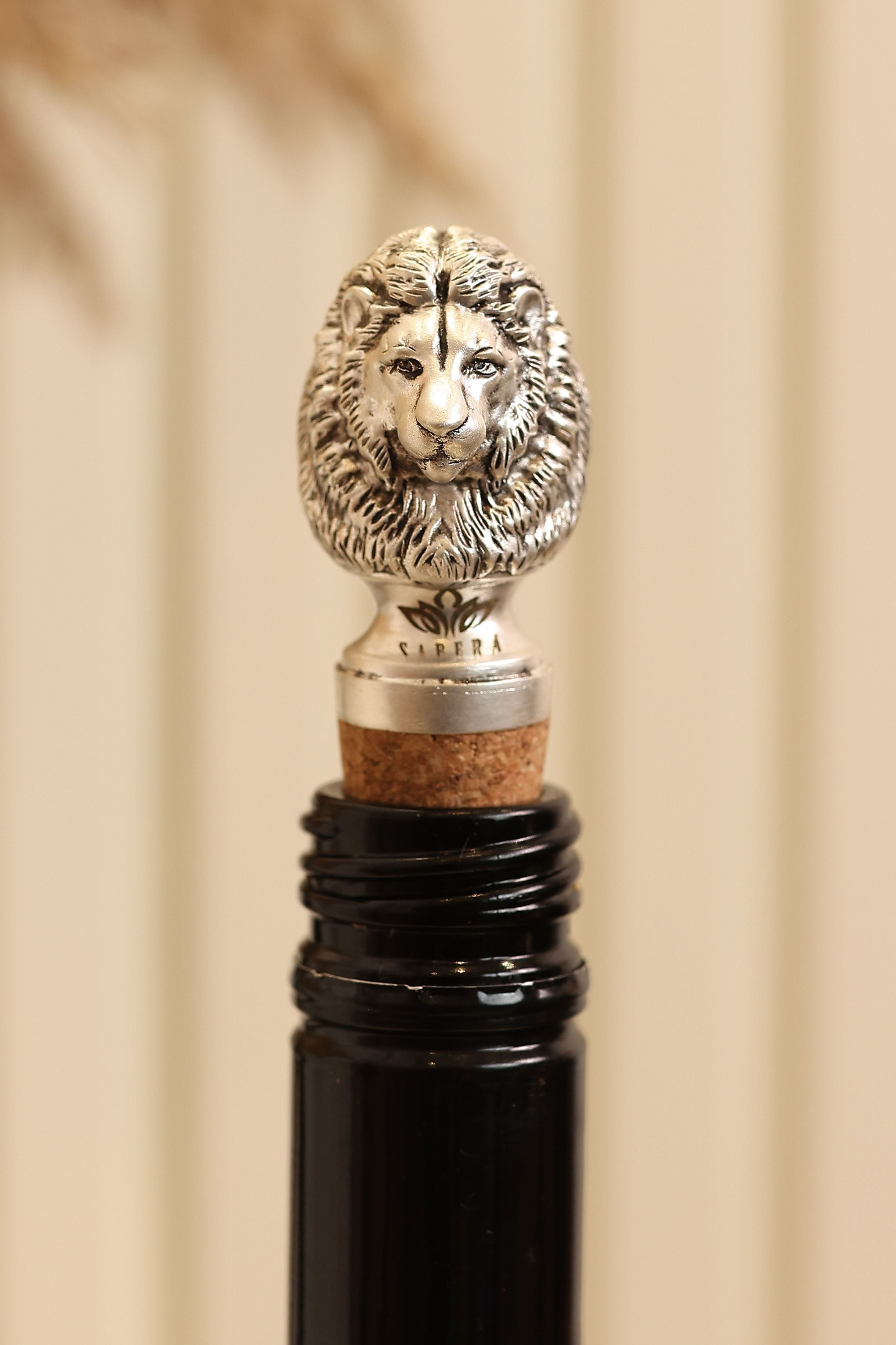 Lion Head Bottle Stopper
