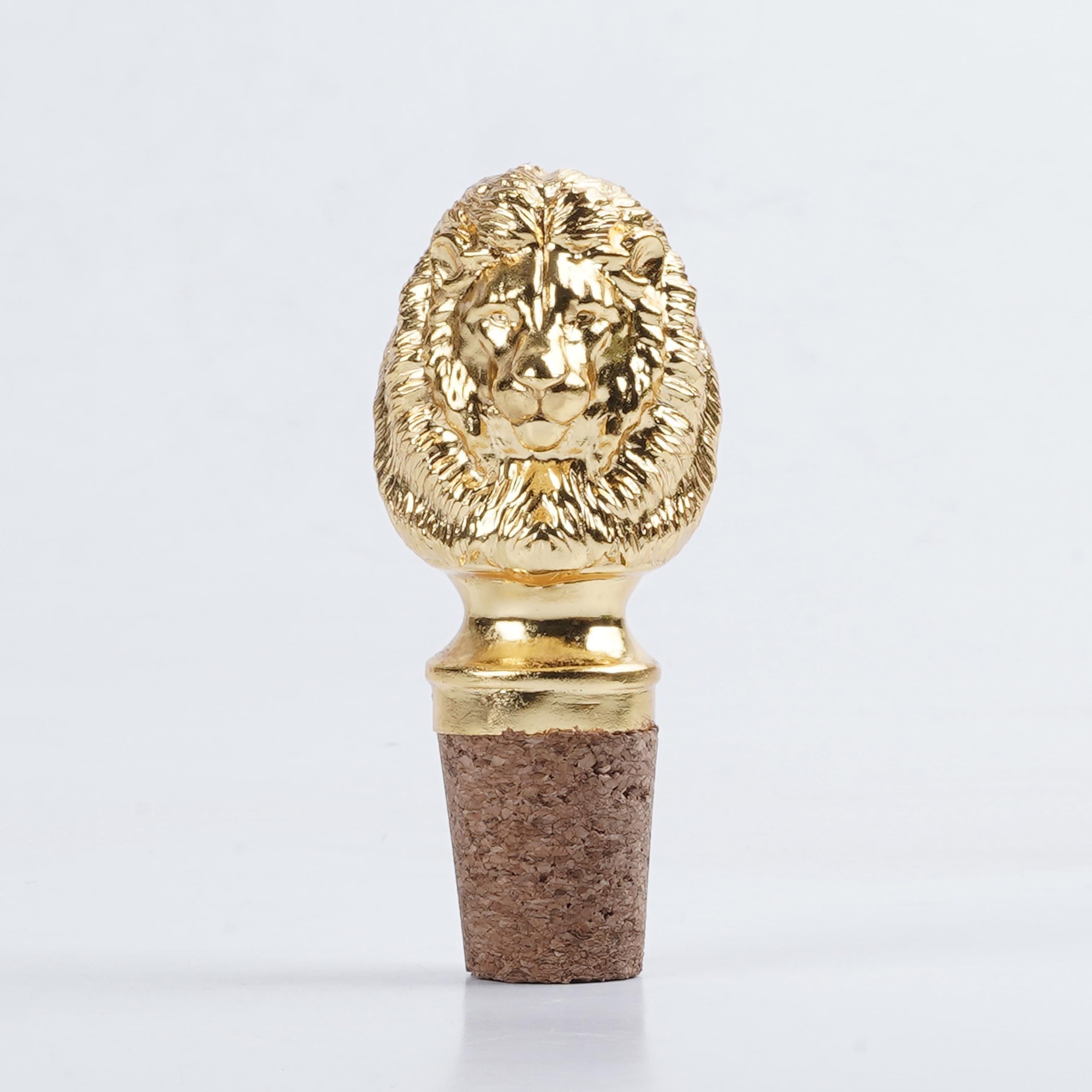Lion Head Bottle Stopper