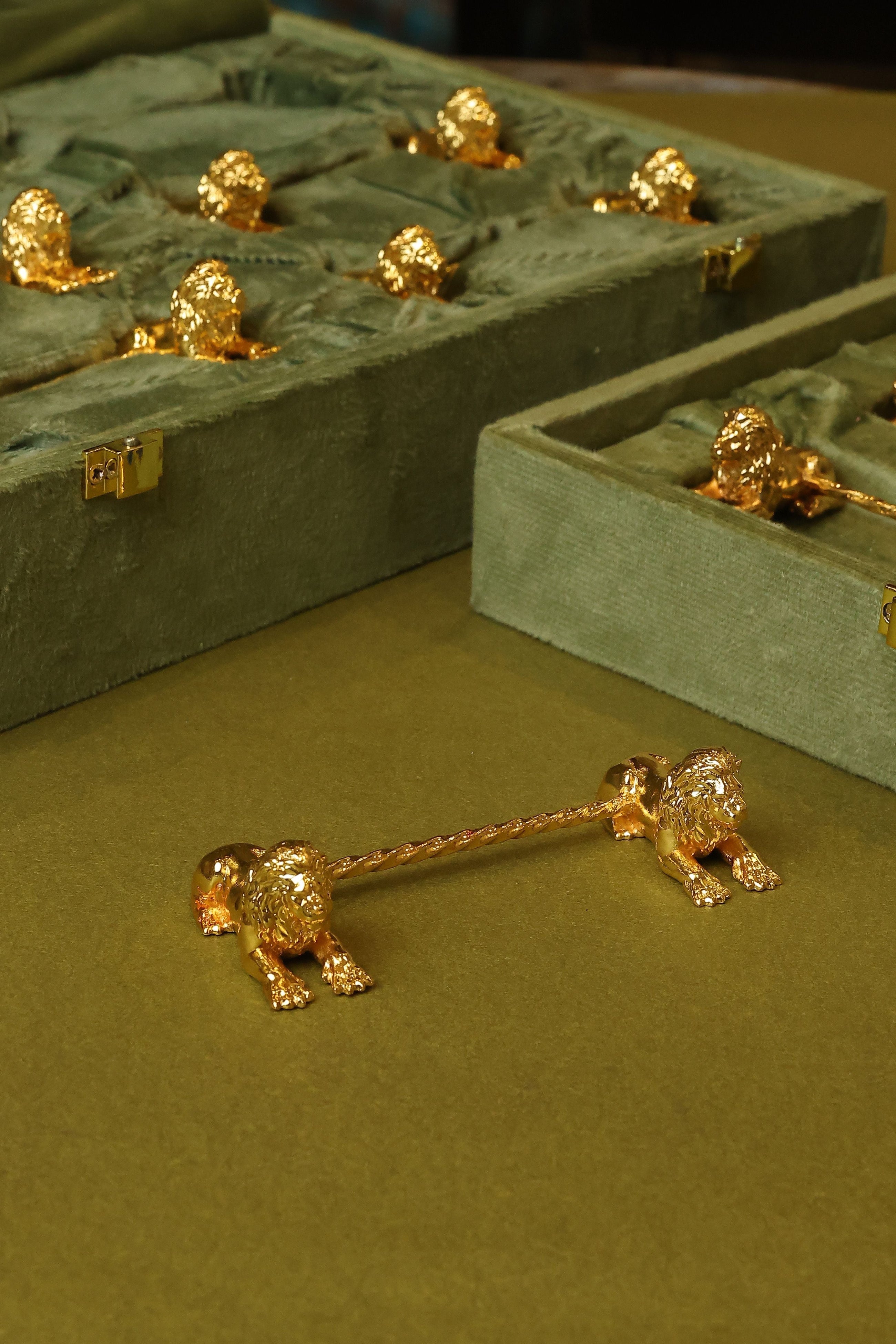 Sitting Lion Spoon Rest