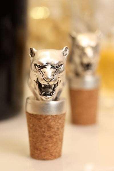 Roaring Panther Wine Bottle Stopper