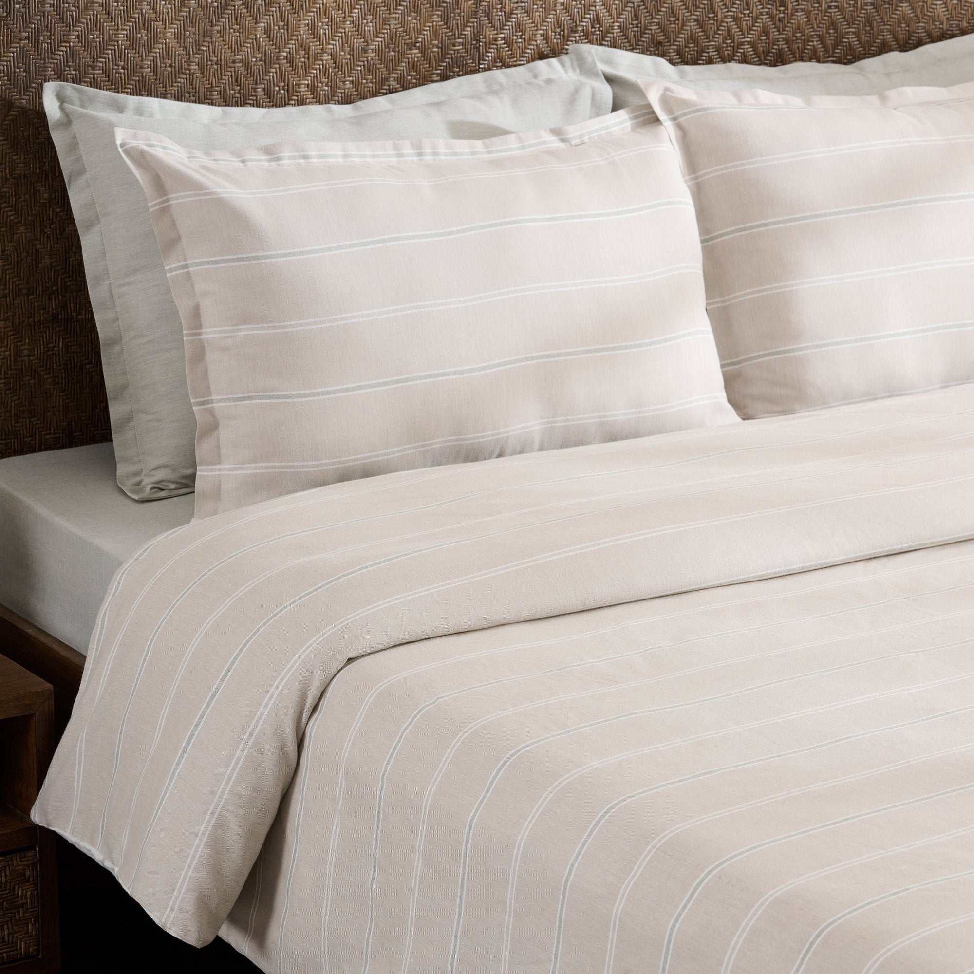 Sage Twinline  | Cotton Bamboo | Chambray | Comforter