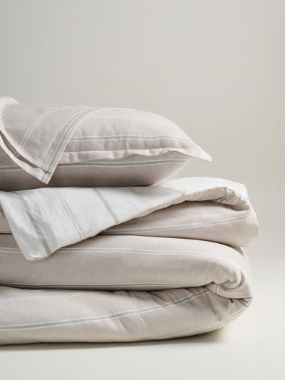 Sage Twinline Cotton Bamboo Chambray Comforter