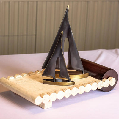 Sailing Boat Sculpture - Small