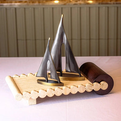 Sailing Boat Sculpture - Small