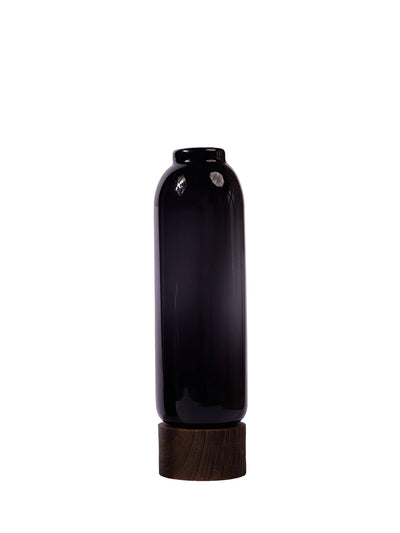 Saint Vase With Wooden Base