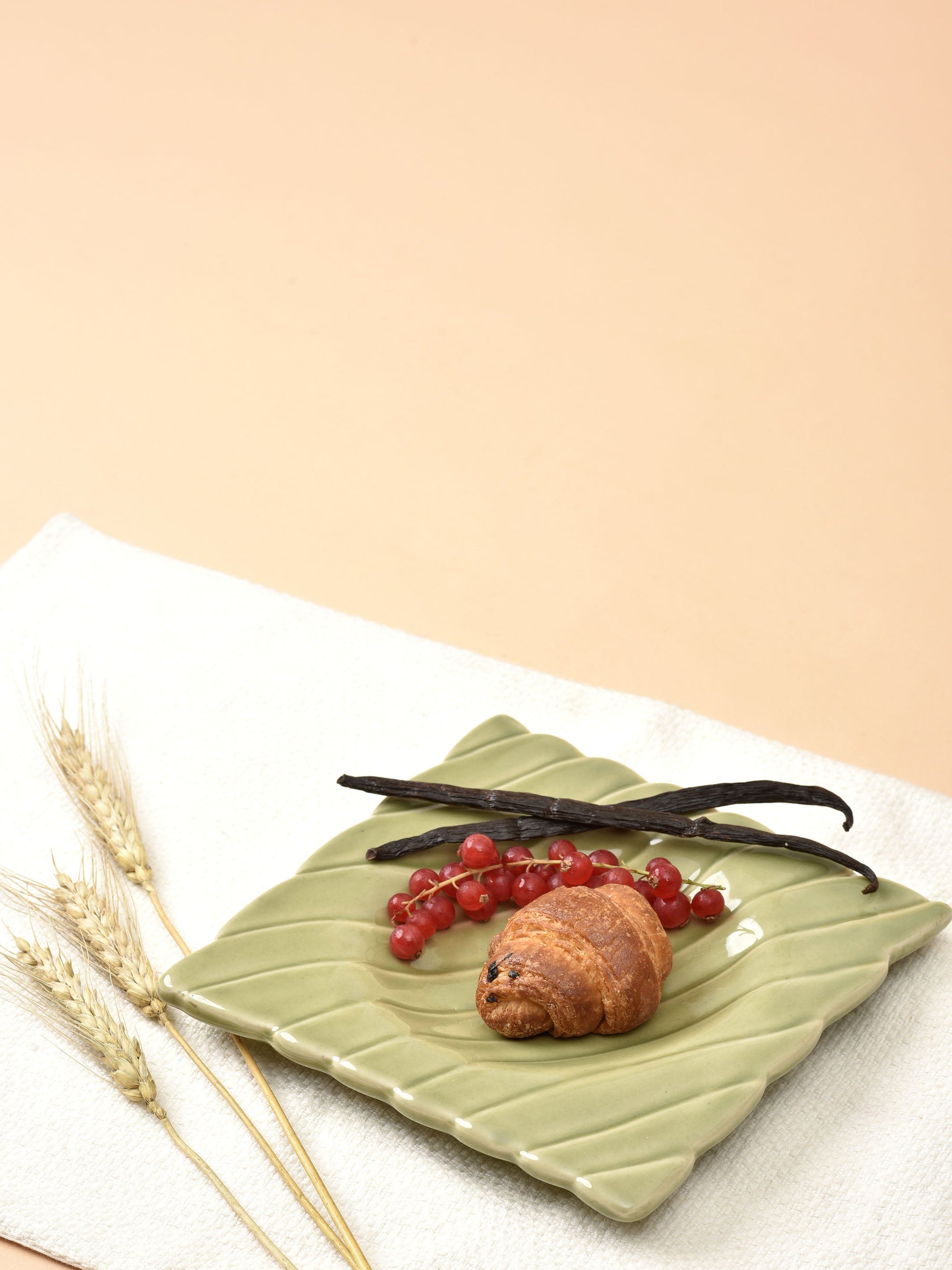 Sage Green Ceramic Plate