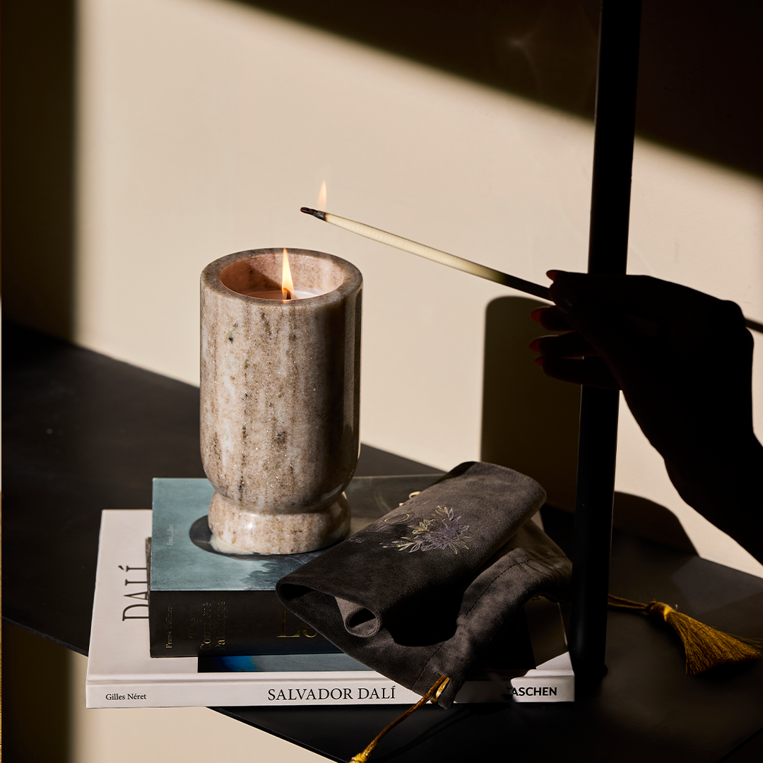 Limited Edition - Sawar stone Candle