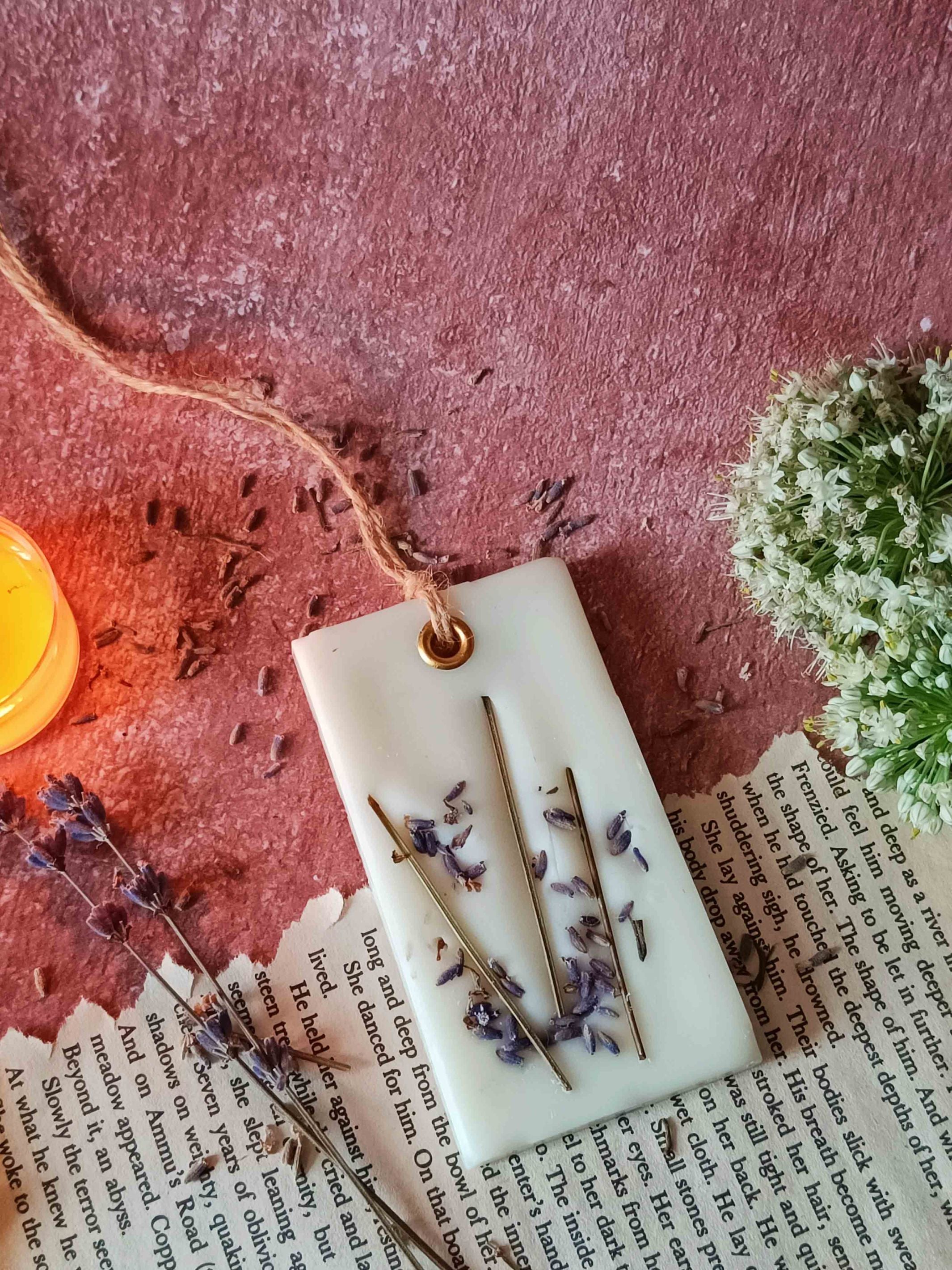 Scented Wax Sachet Rectangle - Lavender