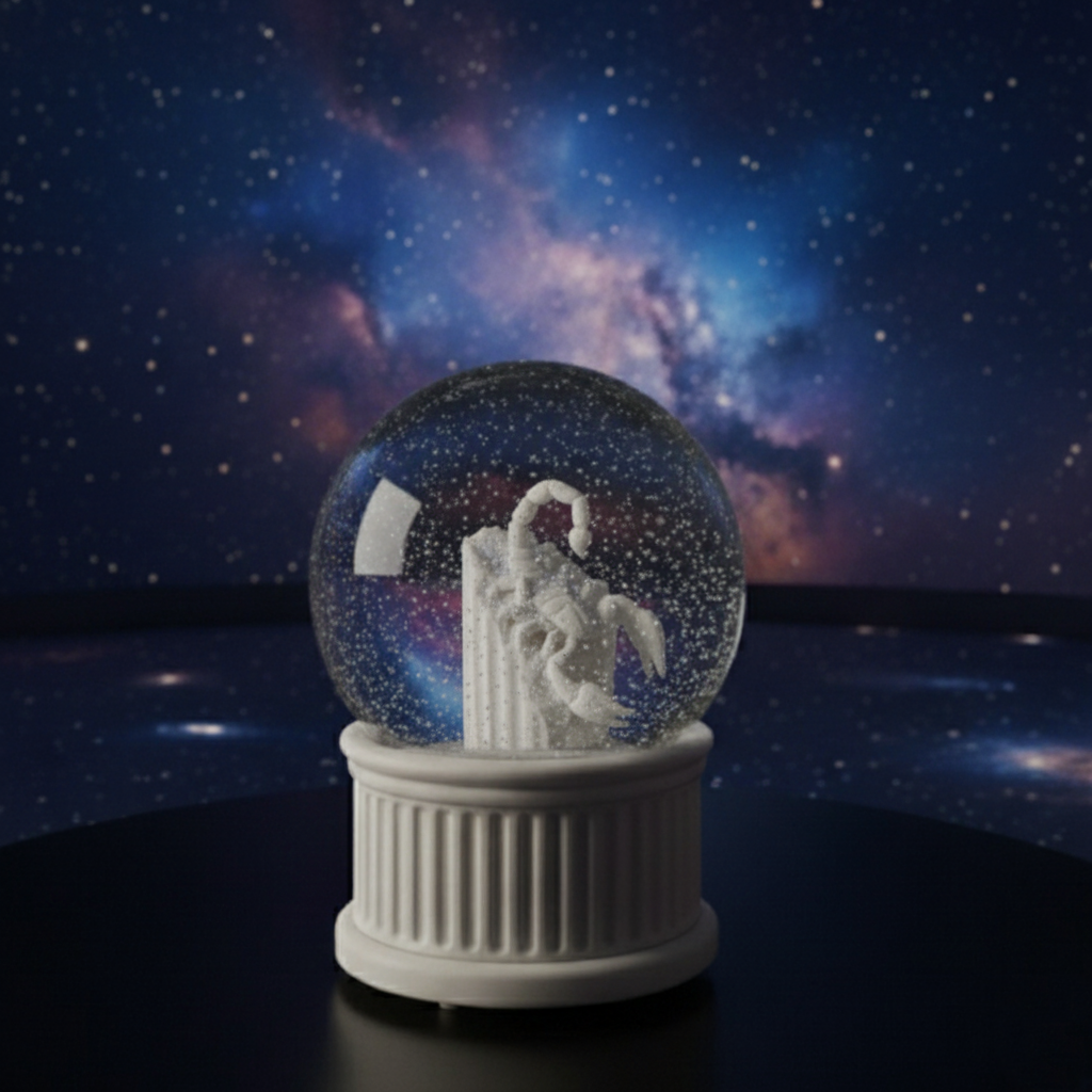 Scorpio Snow Globe (120MM)