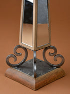 Scroly Glass Candle Stand
