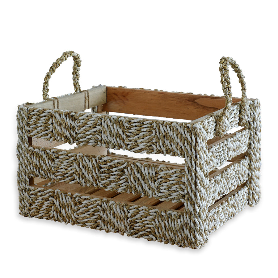 seaweed box natural white