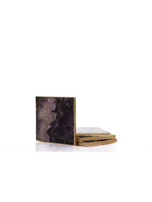 Semi Precious Coasters Set of 4