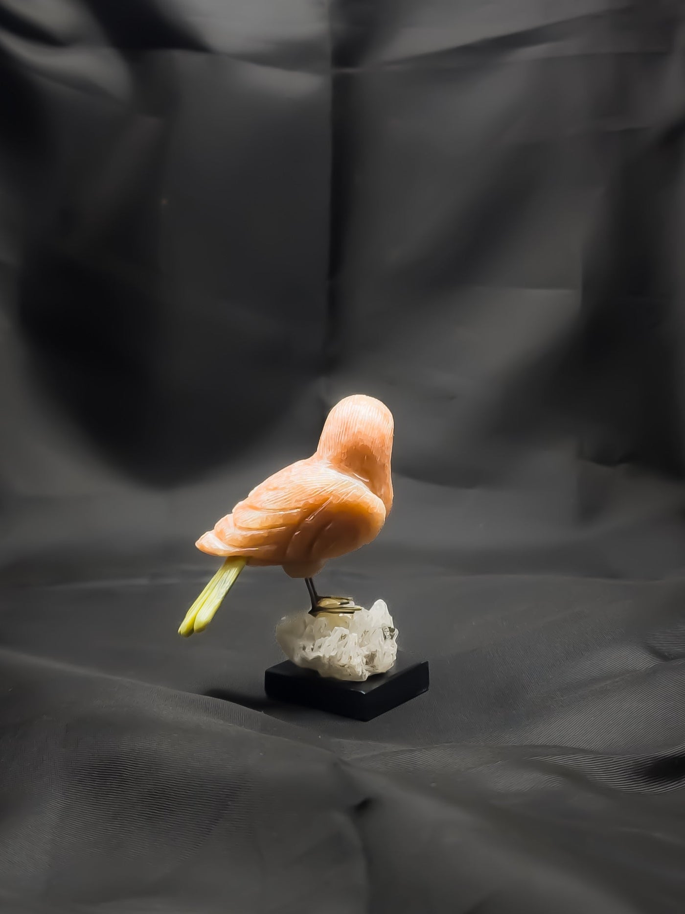 Semi-Precious Gemstone Bird Idol