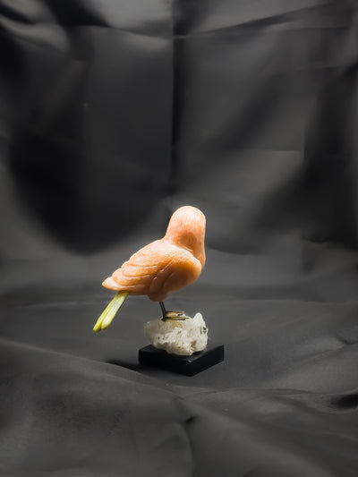 Semi-Precious Gemstone Bird Idol