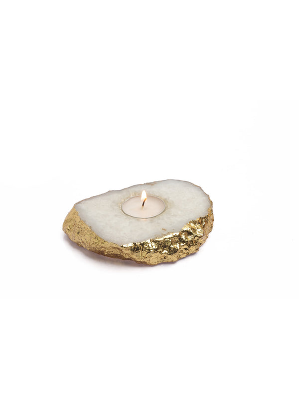 Semi Precious Tea Light Holder