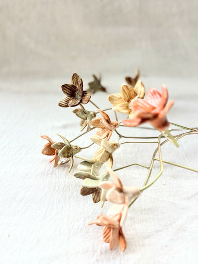 Sepia Dreams - Branched 5 flower stem