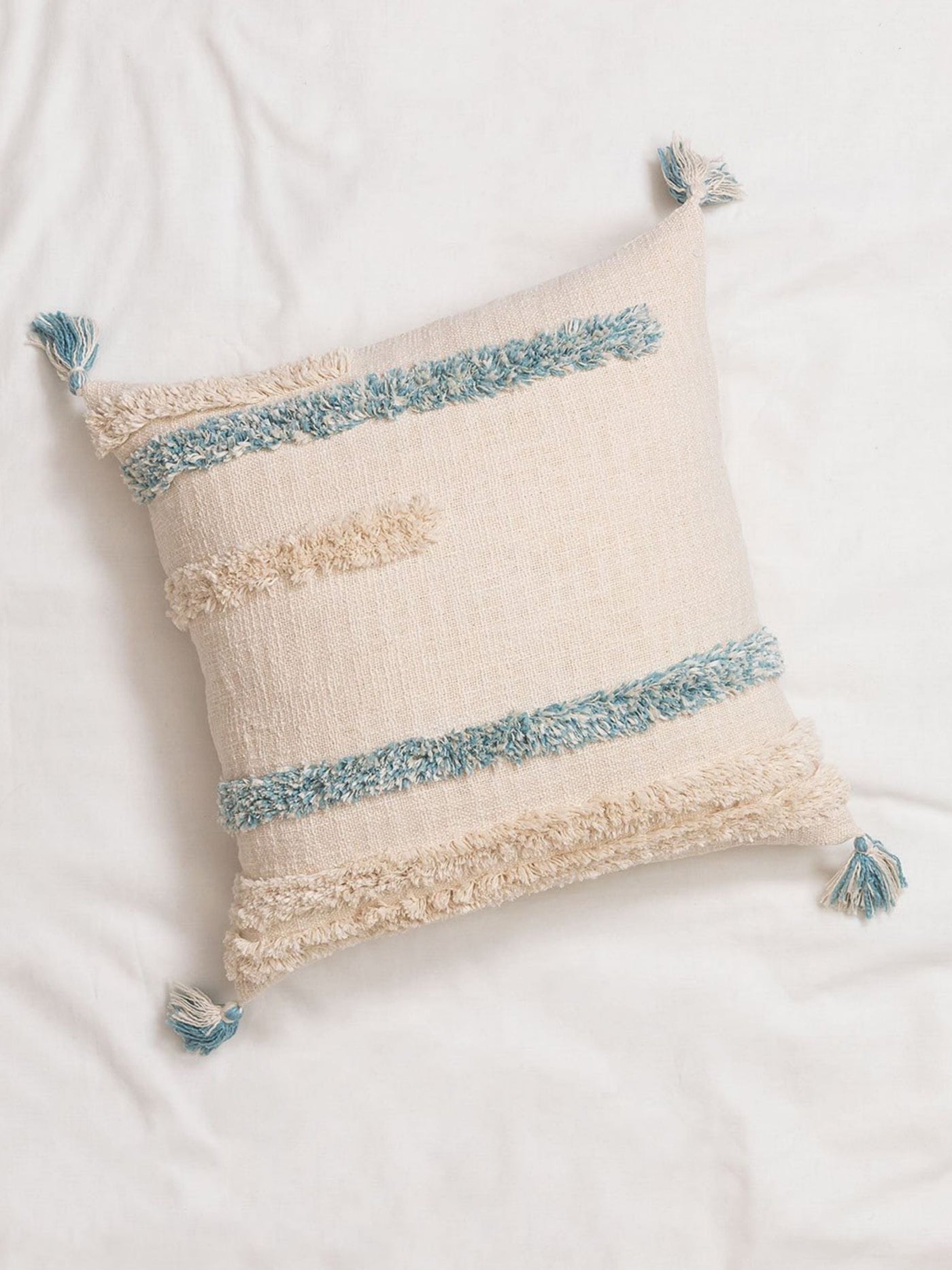 Serene Stripes Cushion Cover