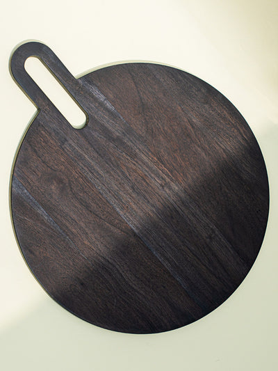 Acacia Wood Round Platter