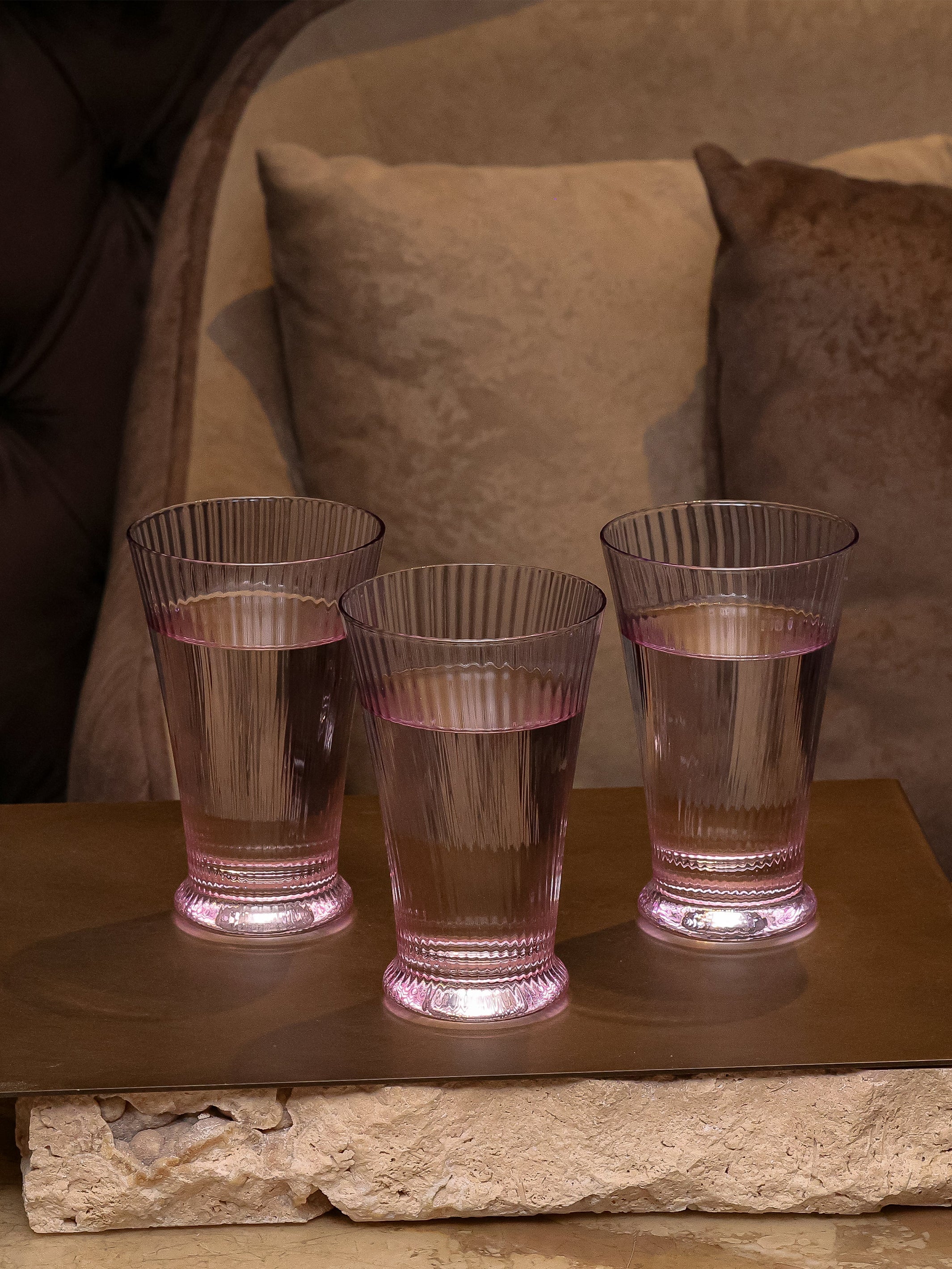 Shade Set Of 4 High Ball Glasses