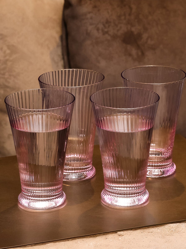 Shade Set Of 4 High Ball Glasses