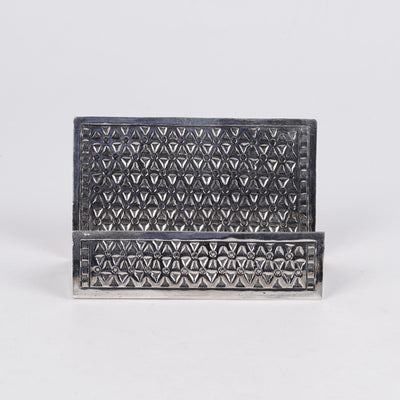 Silver Plated Visiting Card Holder