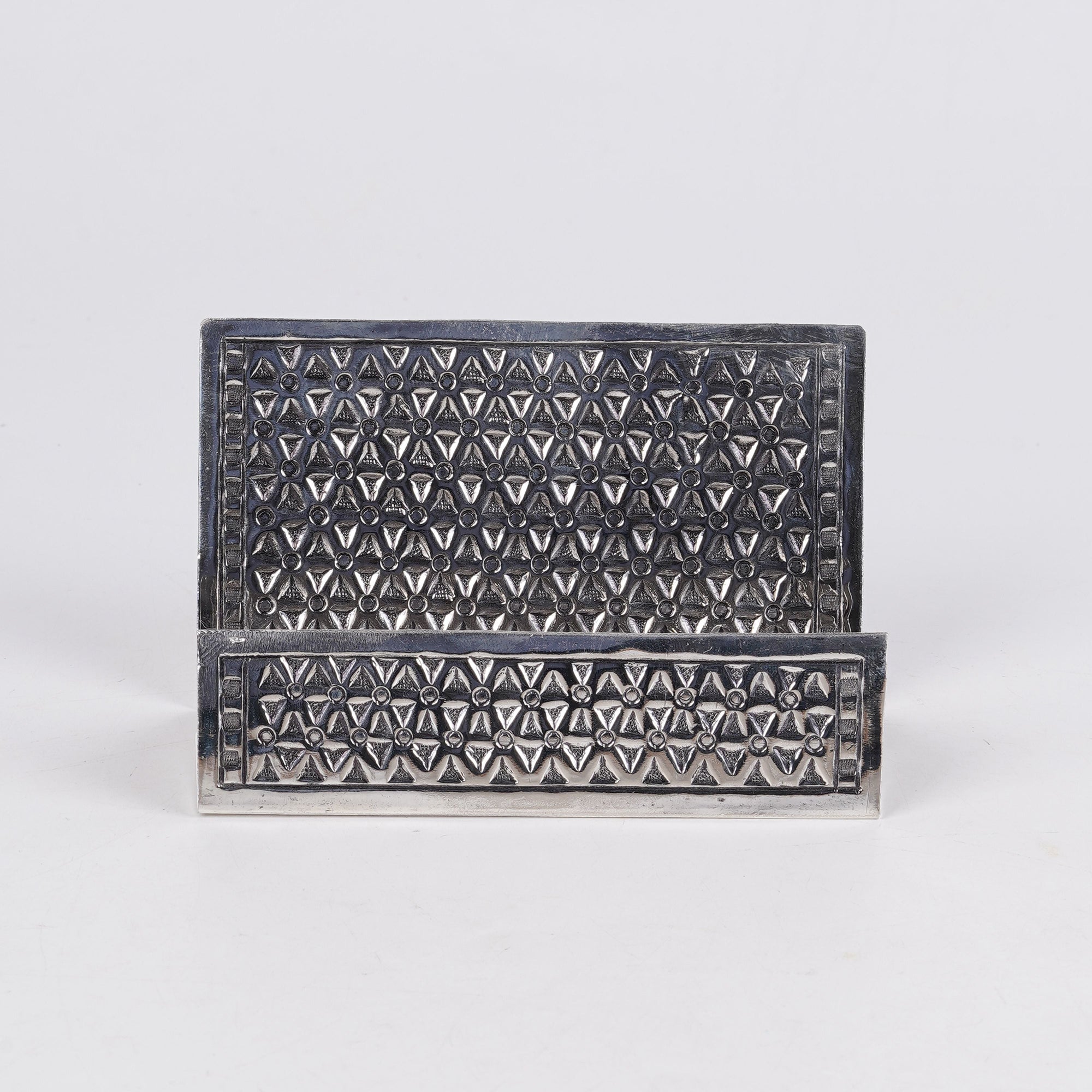 Silver Plated Visiting Card Holder